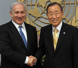 Ban Ki-Moon and Netanyahu